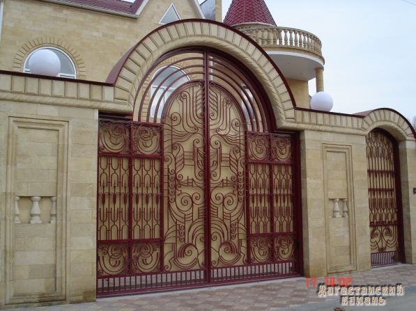 Дагестанский камень, примеры отделки  (5)